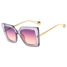 Load image into Gallery viewer, Cat Eye Leopard Sunglasses