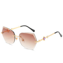 Load image into Gallery viewer, Rimless Cat Eye Sunglasses