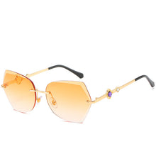 Load image into Gallery viewer, Rimless Cat Eye Sunglasses