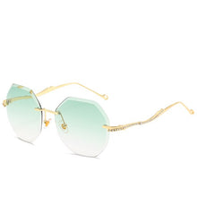 Load image into Gallery viewer, New Rhinestone Rimless Sunglasses